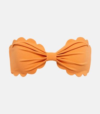 Marysia Swim Strapless bow-tie bikini top
