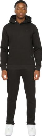 Duck and Cover Heren Chattamere Hoodie & Broek Set (Zwart)