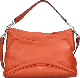 Gianni Chiarini Tassen.. Oranje - Dames - Handtassen - Oranje - ONE Size - Leer - Tassen