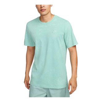 Nike Sportswear Club Washed-Dye T-Shirt Lake Green FD1283-309