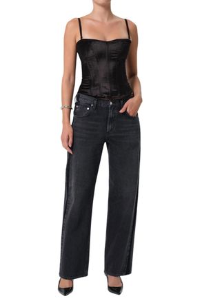 Citizens Of Humanity Lindz Easy Straight Jeans In Kuro