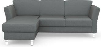 Sit&more Ecksofa »Visby L-Form« wahlweise mit Bettfunktion und Bettkasten, frei im Raum stellbar