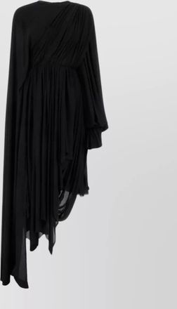 Balenciaga ALL IN modern draped one-shoulder dress