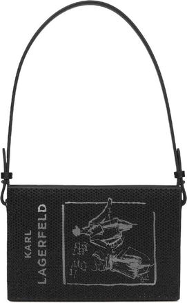 Karl Lagerfeld K/Soiree Book Minaudiere - Dames - Clutches - Zwart - ONE Size - Tassen
