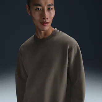 Nike Mens 24.7 ImpossiblySoft Dri-FIT Crew in Grey | HQ6964-289