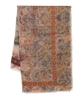 Pierre-Louis Mascia Printed Cashmere Scarf