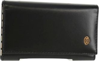 Cartier Pre-owned Accessories, female, Black, Size: ONE SIZE Pre-owned Key Case