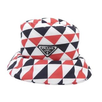Prada Pre-owned Re-Nylon Hat - Dames - Pre-owned - Veelkleurig - Maat: ONE Size Nylon
