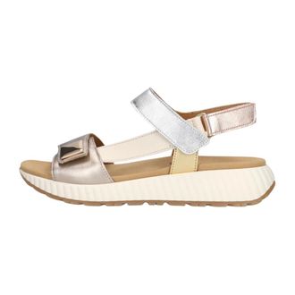 Gabor Schoenen, Dames, Veelkleurig, 43 EU, Leer, Platte sandalen