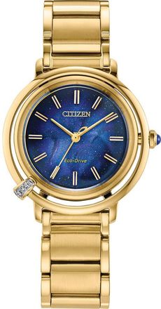 Citizen Dress Classic Bracelet Watch, 29.8mm in Light Gold-Tone at Nordstrom