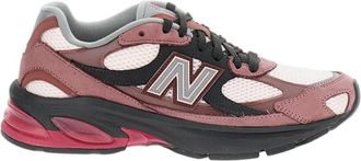 New Balance Mesh and Nubuck Layered Sneakers with ABZORB Technology