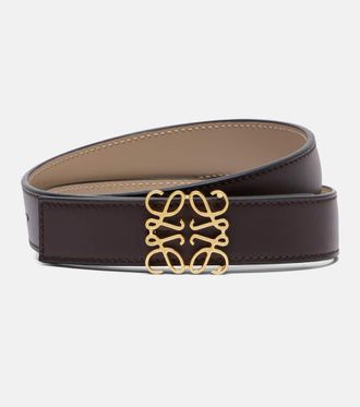 Loewe Anagram leather belt
