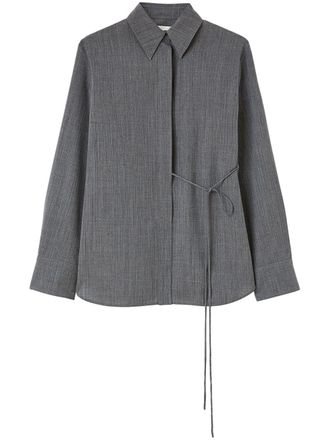 Jil Sander Camicia a portafoglio - Grigio