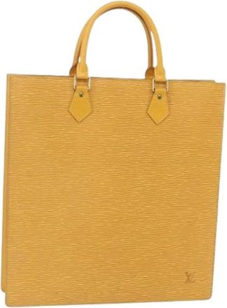 Louis Vuitton Pre-owned Tote Bags, female, Yellow, Size: ONE SIZE Pre-owned Vintage Tote Bag