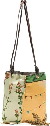 Manipuri Tassen, Dames, Veelkleurig, ONE Size, Leer, Tote Bag