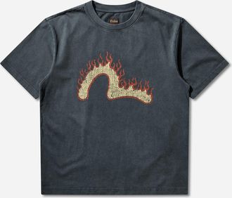 Evisu Men s Bold Seagull T-Shirt Navy