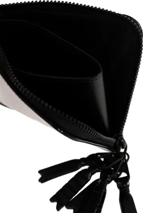 Comme Des Gar&ccedil;ons Comme Des Gar&ccedil;ons Leather Pouch, Unisex, Black