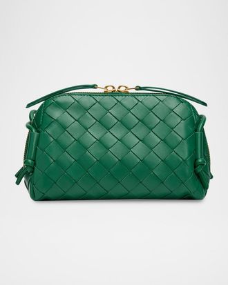 Bottega Veneta Zip Leather Pouch Shoulder Bag