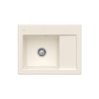 Villeroy & Boch Villeroy&boch - Villeroy Et Boch Subway 45 Fregadero Compacto De 1 Seno 65 X 51 Cm Desag&uuml;e Derecho Grafito Ceramicplus Con Desag&uuml;e Manual