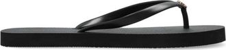 Melissa Odabash Logo Slides - Dames - Slippers - Zwart - 38 EU - Schoenen