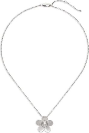 Marc Jacobs Silver The Daisy Pendant Necklace