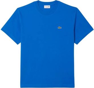 Lacoste T-shirt met klein logo - Heren - T-shirts - Blauw - XL - Tops