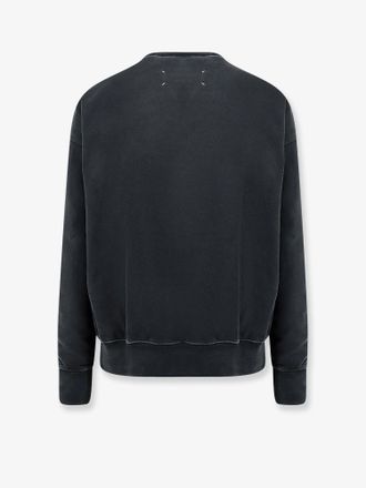 Maison Margiela Crew Neck Cotton Sweatshirt - Gray