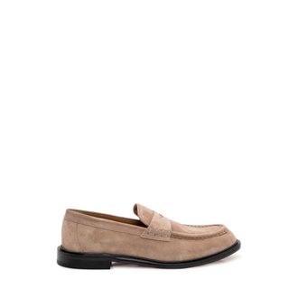 Rolando Sturlini Loafers, male, Beige, Size: 10 1/2 US Aru1754Crosta Mocassino