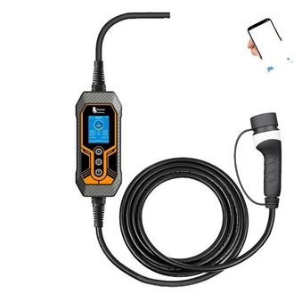 OEM Cargador Port&aacute;til, Control Mediante Aplicaci&oacute;n Inteligente, Carga Programada, 11 Kw, 5 M, Sin Adaptador, Tipo 2