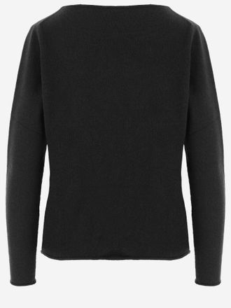Allude Cashmere Sweater - Black