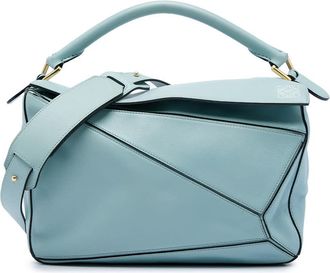 Loewe Pre-owned Loewe Medium Calfskin Puzzle Satchel Ladies FMMQ0VOFOK1CE0CN