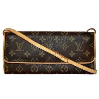 Louis Vuitton Pre-owned Shoulder Bags, female, Brown, Size: ONE SIZE Pre-owned Pochette Shoulder Bag