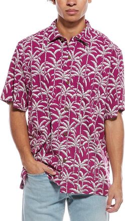 Tommy Bahama Palm Party Silk-Blend Shirt