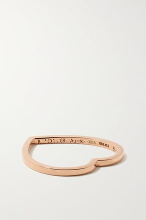 Repossi Anello In Oro Rosa 18 Carati Antifer Hearts