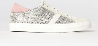 D.A.T.E. Sneakers Hill D. A.T. E. in camoscio e glitter