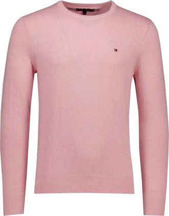 Tommy Hilfiger Truien & Vesten, Heren, Roze, L, Roze dames trui