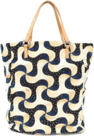 Fendi Pre-owned Tote Bags, female, Multicolor, Size: ONE SIZE Pre-owned Canvas fendi-bags