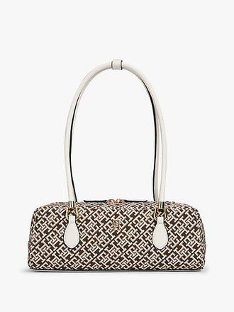 Tommy Hilfiger Textile Jacquard Rectangular Shoulder Bag
