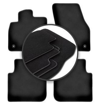 OEM Alfombrillas Premium Para Volkswagen Tiguan Allspace Crossover (2017-)