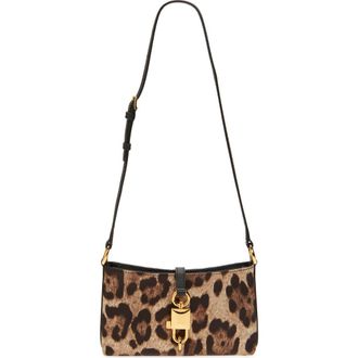 Dolce & Gabbana Sicilian Street Lock Faux Leather Shoulder Bag in Hy13M Leo New at Nordstrom