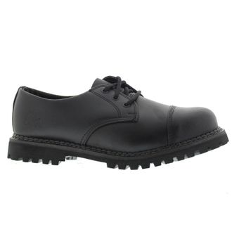 Grinders Regent CS Leather Unisex Shoes - UK 8 - US 10.5 Women / 9 Men - EU 42 - Black - Size:UK 8