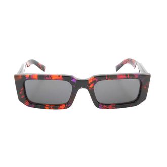 Prada Grey Rectangular Mens Sunglasses PR 06YS 06V5S0 53