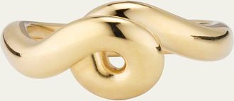 Bea Bongiasca 9K Yellow Gold Jumbo Wave Ring