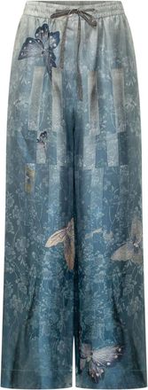 Pierre-Louis Mascia Blue Relaxed Drawstring Pants