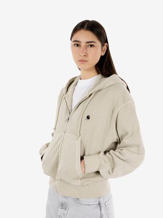 Carhartt Work in Progress W Hooded Nelson Jacket Stone