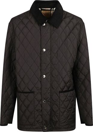 Burberry Heren, Jassen, Zwart, Maat: M Corduroy