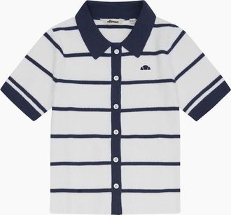 Ellesse Womens Framura Polo Shirt - White - Size: 14