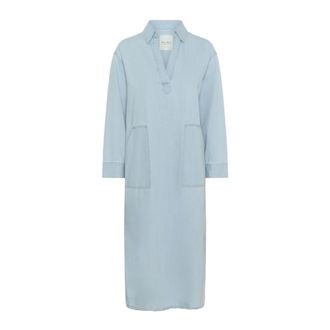 Part Two LollaPW DR Shirt Dress - female - Part Two - Shirt Dresses - Blue - 2XL - Dresses