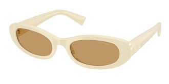 Miu Miu MUC02S 24R10Y Womens Sunglasses White Size 54