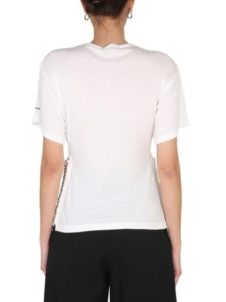 Stella McCartney Chain-Detail T-Shirt - Ivory